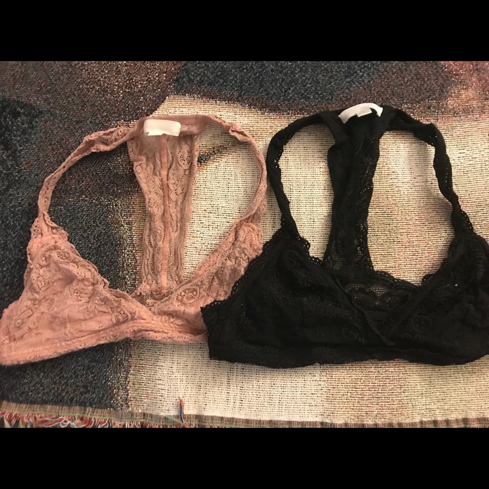 Francesca’s Lace Racerback Bralette Bundle